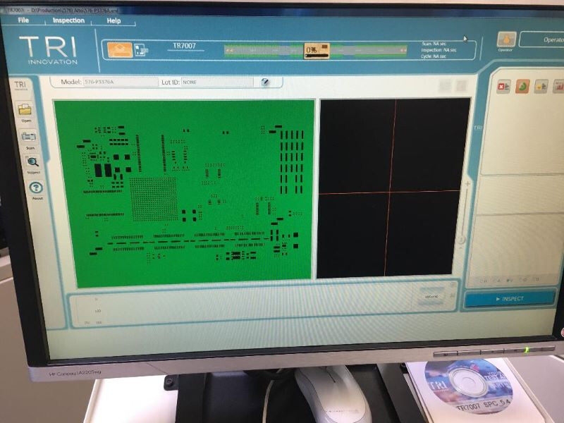 3D Solder Paste Inspection TRI TR7007, SPI Year 2011 FULLY OPERATIONAL