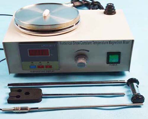 TECHTONGDA 110V Magnetic Stirrer Digital Display Heating Agitator Mixer