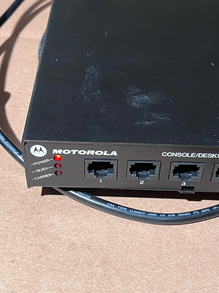 Motorola L3208A Digital Junction Box Controller GlobTek AC Adapter Cable