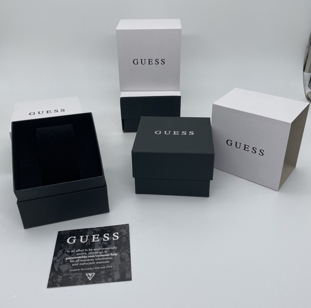 ✅ NEW AUTHENTIC GUESS WATCH EMPTY PRESENTATION DISPLAY STORAGE BOX