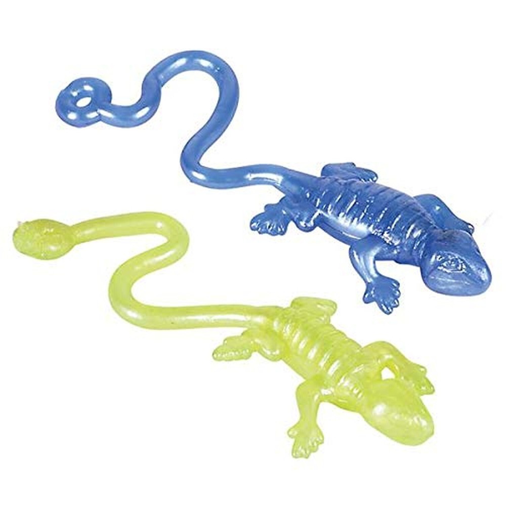 Rhode Island Novelty SKLIZAR Lizards, 12 Pack, Assorted Colors