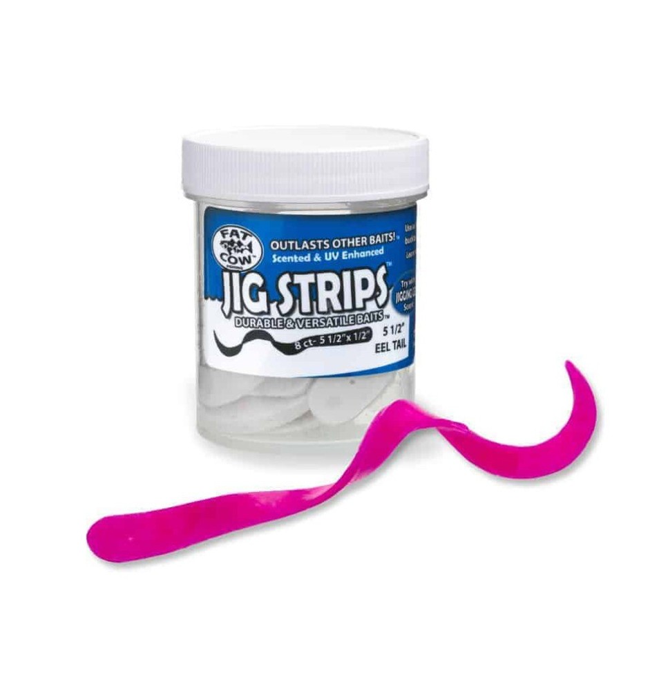 Fat cow Jig Strips Eel Tail
