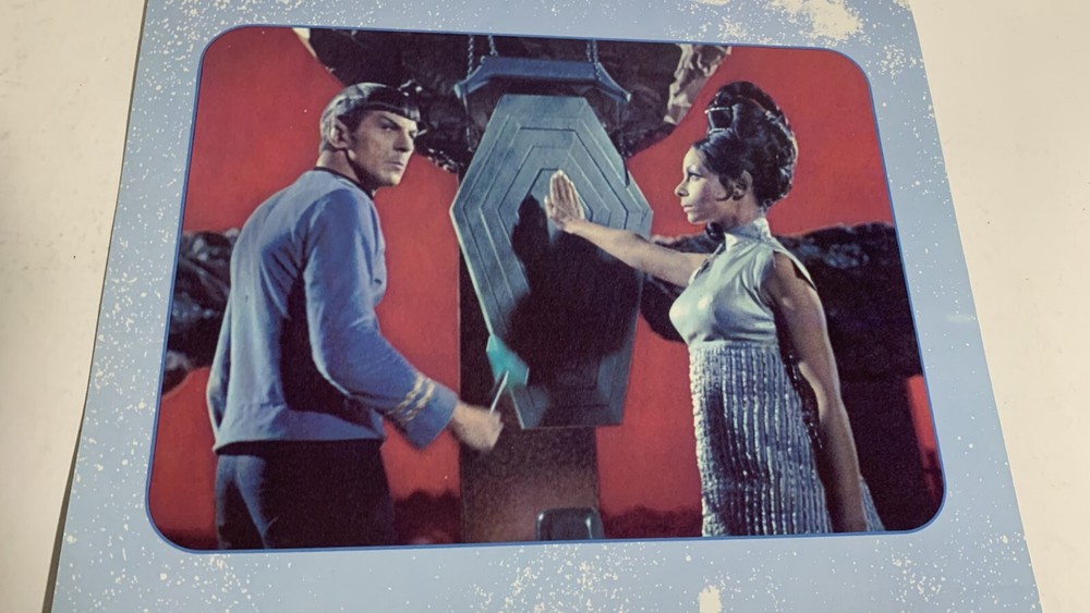 Spock and Tepring 1966 STAR TREK Picture