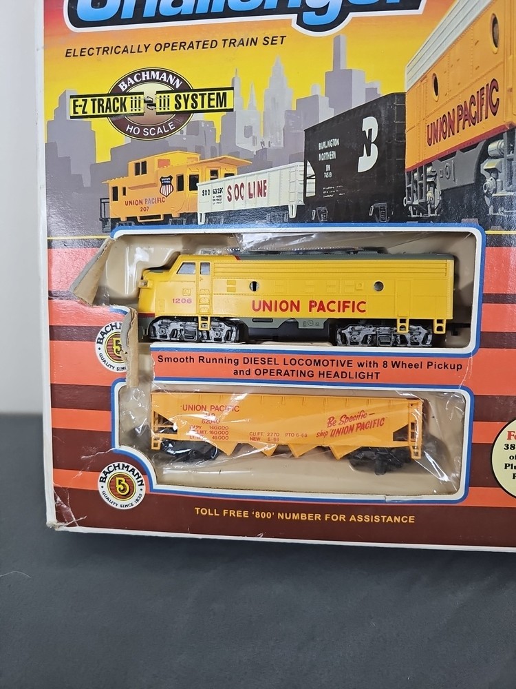 Vintage Bachman Ho Scale The Challenger Train Set Complete Used