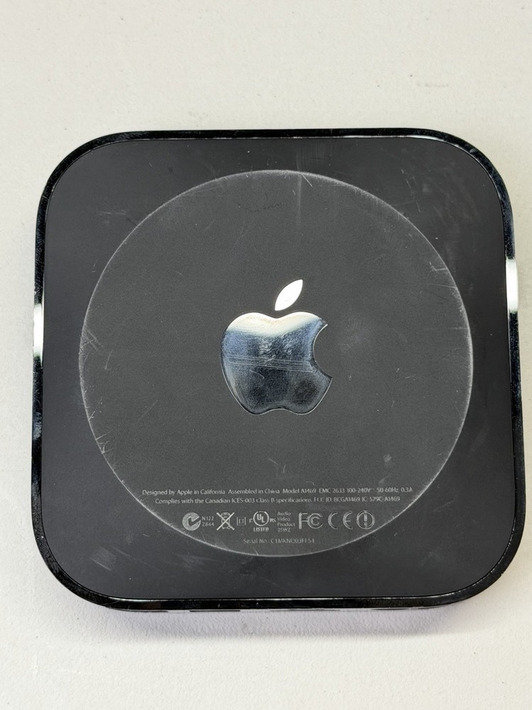 Apple TV Model 1469 With HDMI Cables, No Remote, No Power Cables, Tested