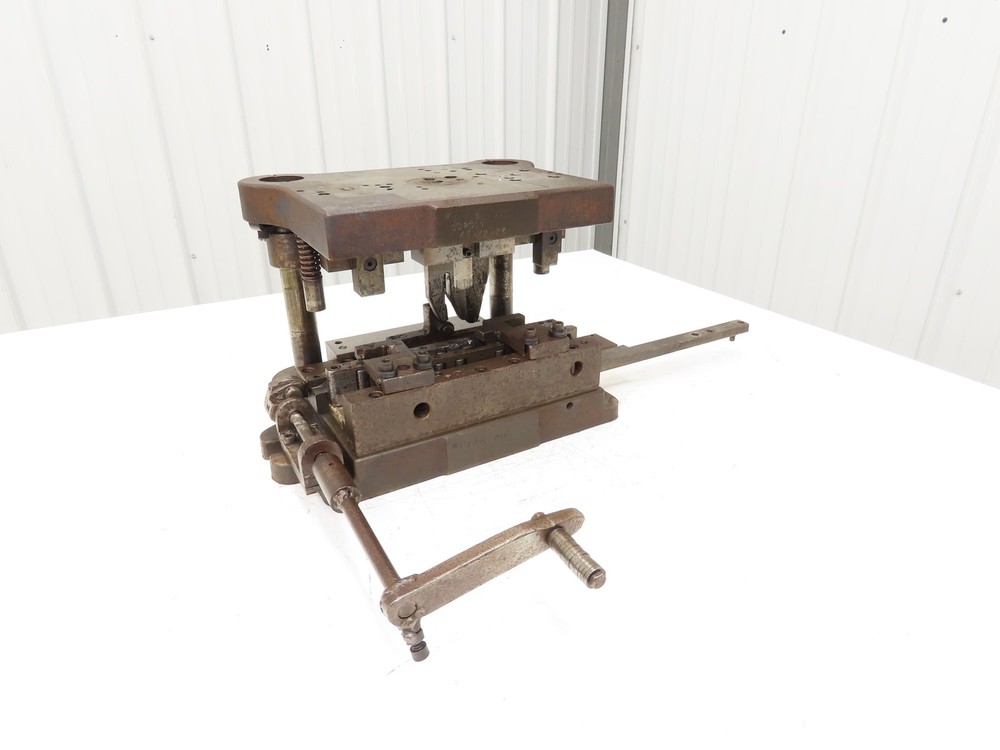 Punch Press 2 Back Post Die Shoe Set 11x9" Rectangle 2" Stroke