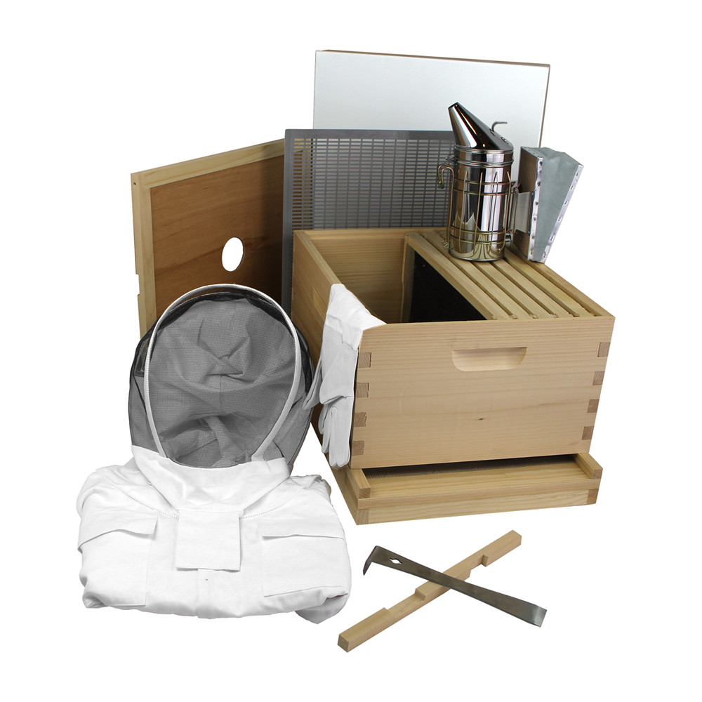 Amish-Made 10 Frame Beehive - Starter Kit
