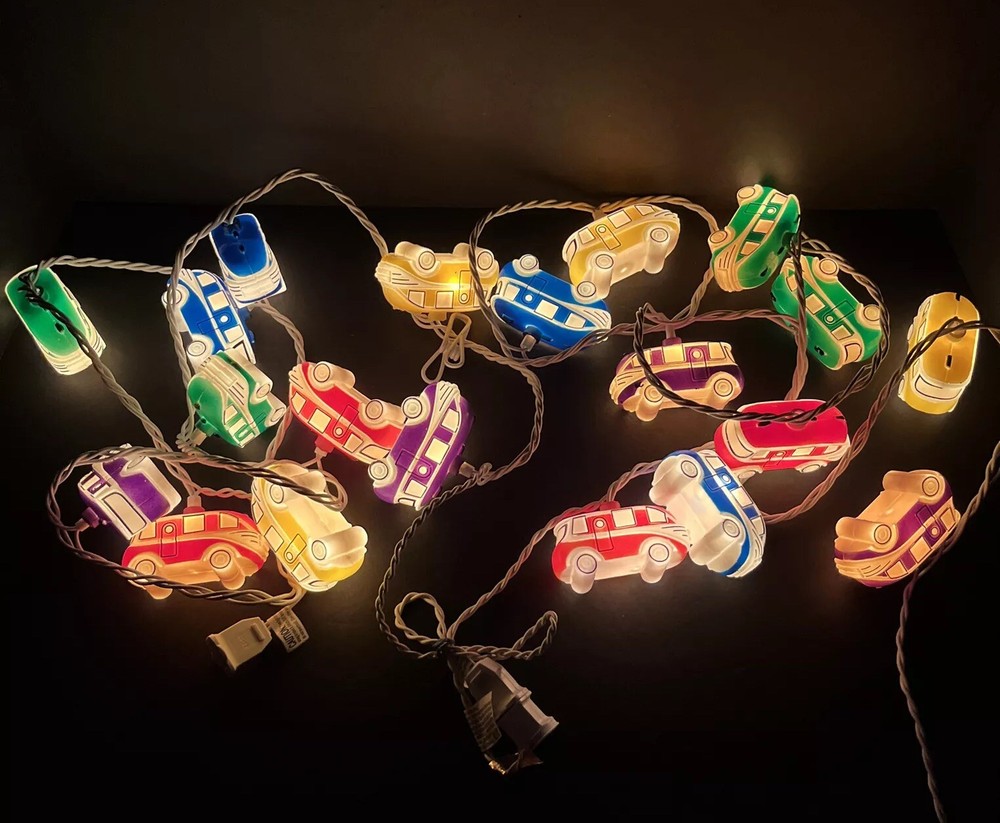 Vintage RV Camper String Lights 20 Molds Lights 2 Sets
