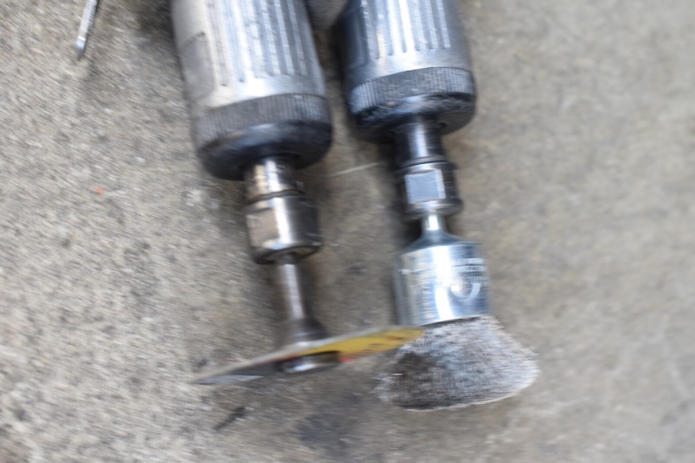 2 pc Chicago Pneumatic Straight Die Grinder, 1/4"