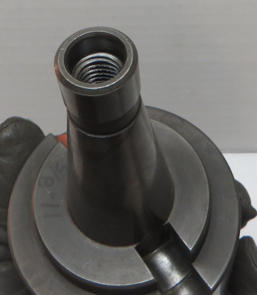 NMTB40 BORING HEAD, WITH BORING BAR, USED, MILLING TOOL. UNKNOWN MAKER. AS IS.