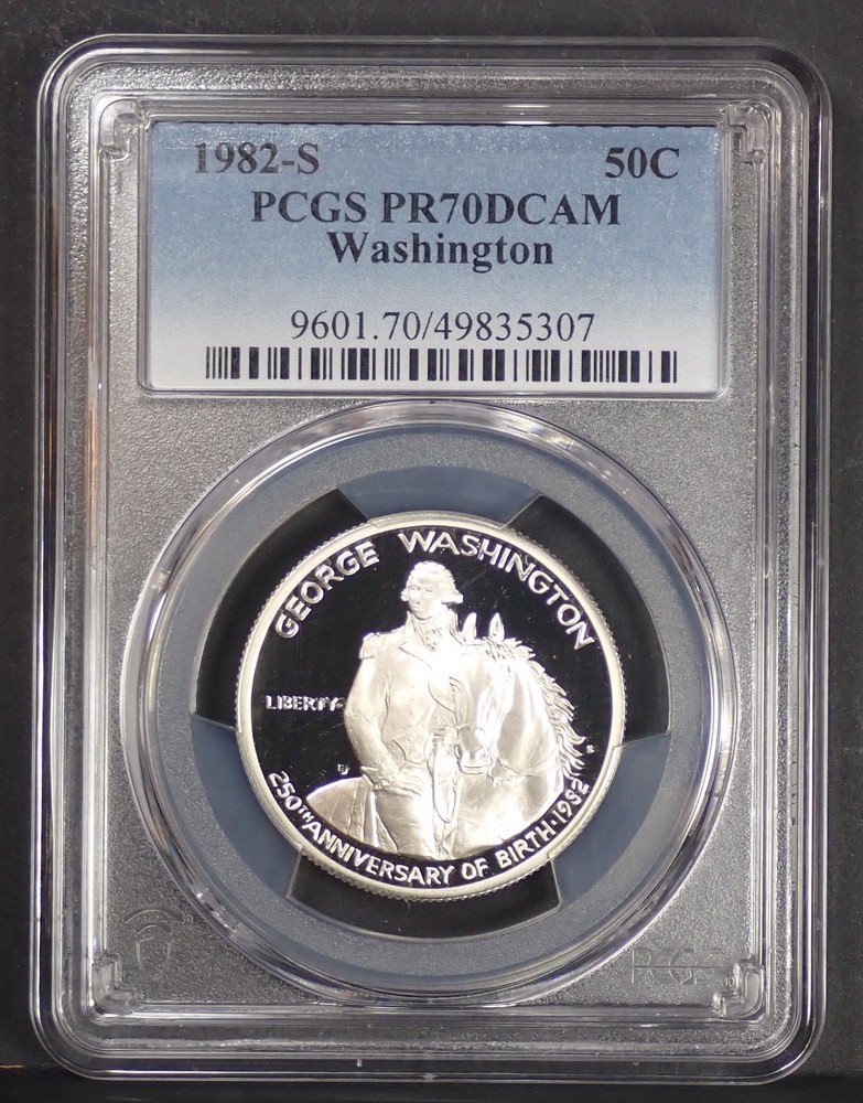 1982-S 50C Washington PR70 DCAM PCGS