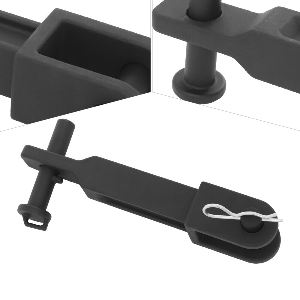 Single Tow Hook Cast Iron w/ Pull Pin Single Tow Hook For Peterbilt / Kenworth