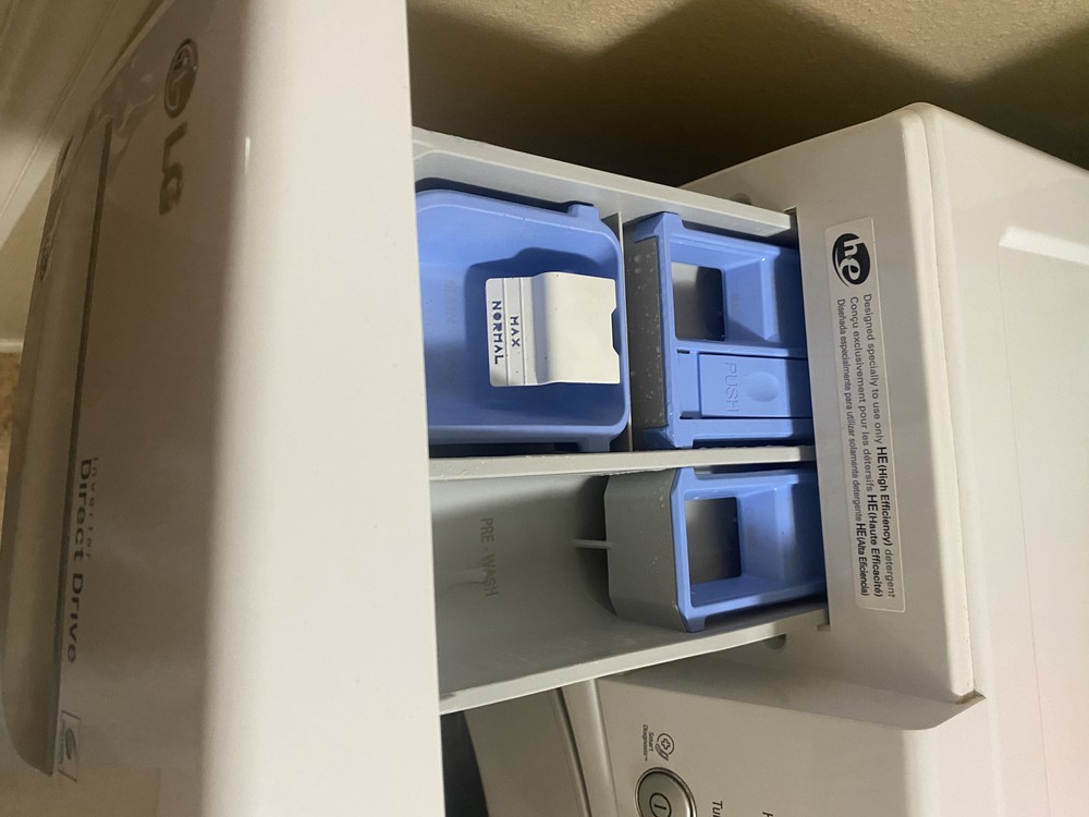 2017 White LG Washer and Dryer Set