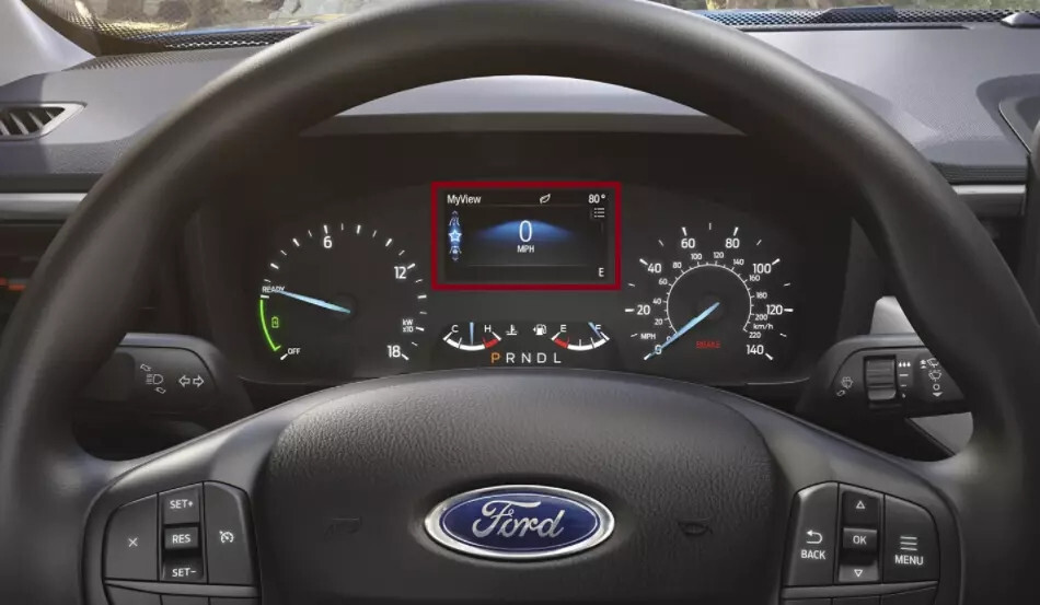 Ford Transit Connect 2013- 2019 Lcd Screen Digitial Display Dash Speedo Cluster