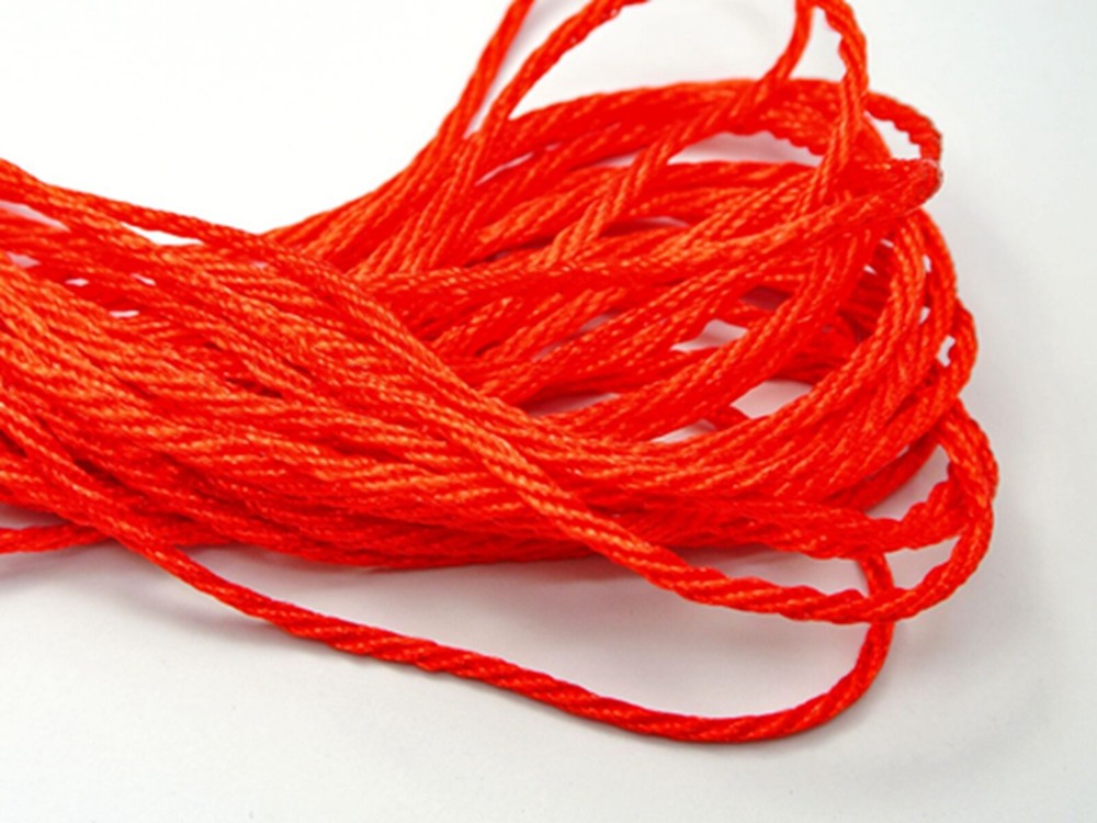 32.8 Feets Red Nylon Love Rope Binding Bind up Synthetic Silk String 2mm