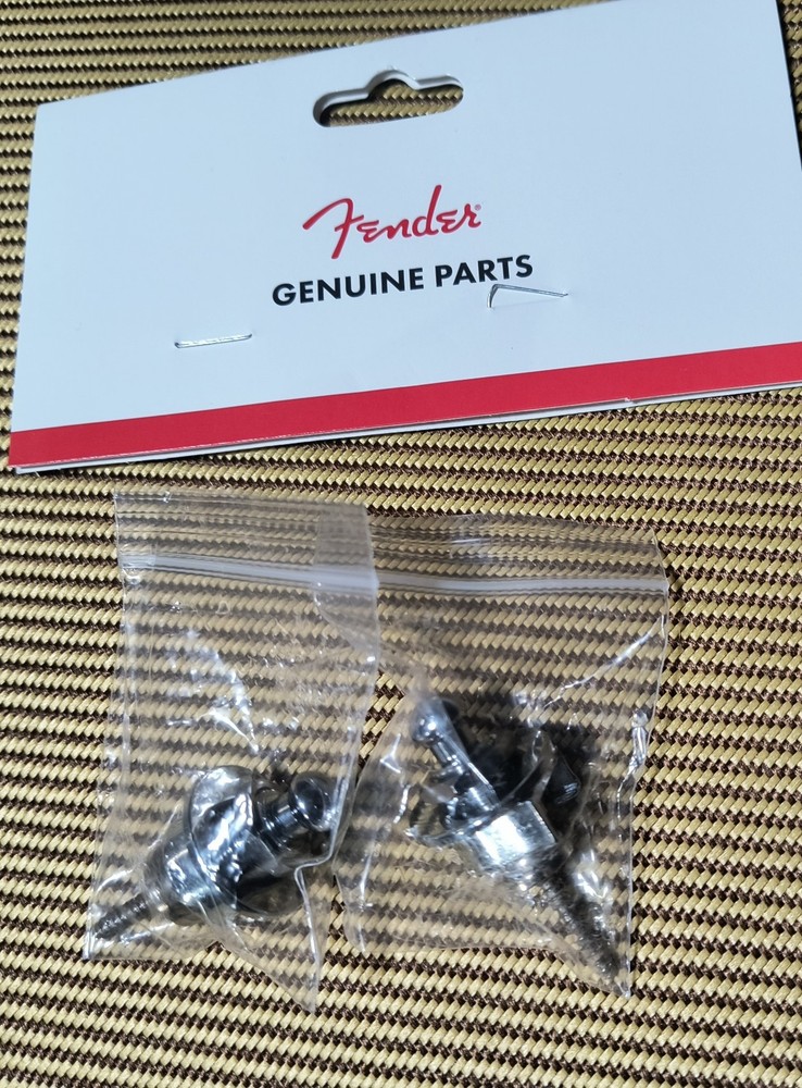Genuine Fender Strap Locks And Extra Buttons