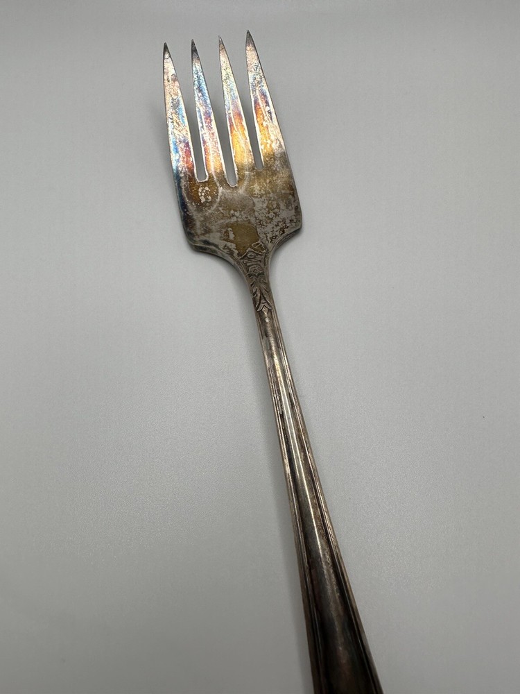 Vintage Wm Rogers Cold Meat Fork 8.5”