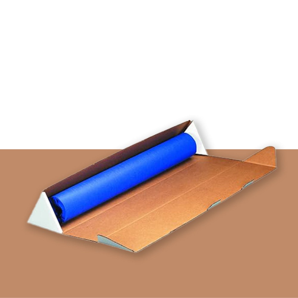 2 x 18 1/4" White Triangle Mailing Tubes ECT-32B 50/Case