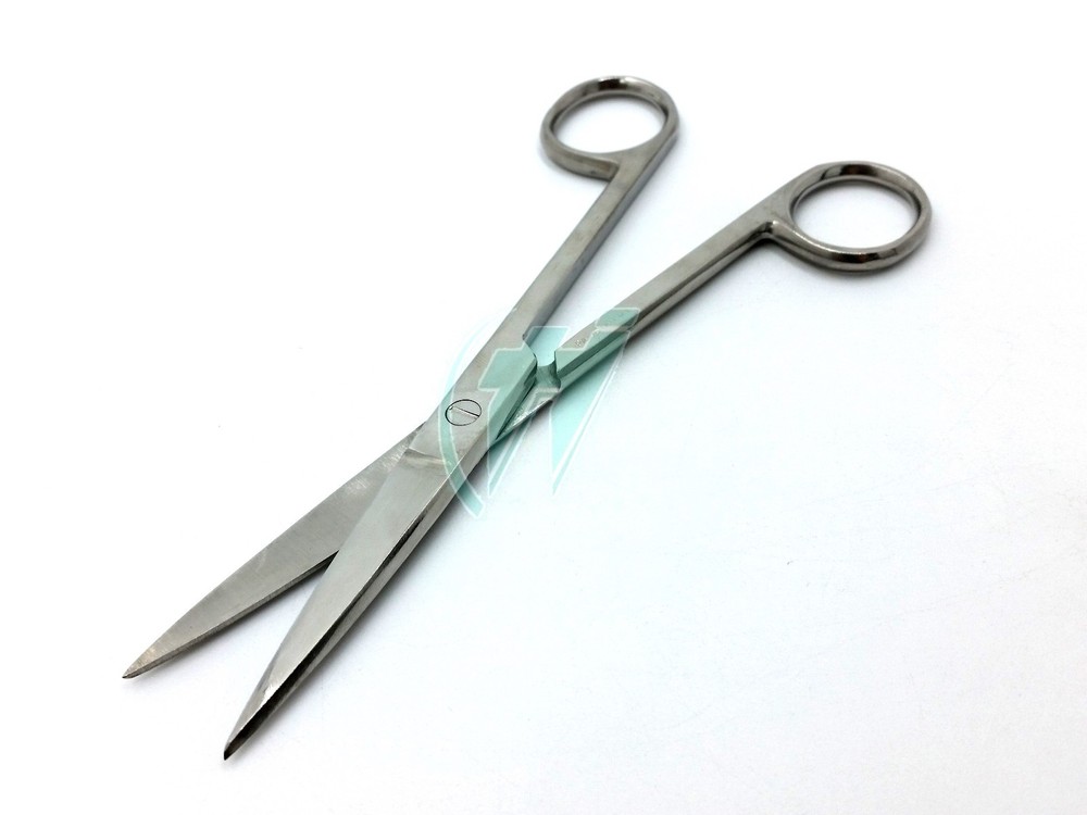OPERATING DISSECTING SCISSORS 6.5" STRAIGHT SHARP SHARP TIP SURGICAL INSTRUMENT
