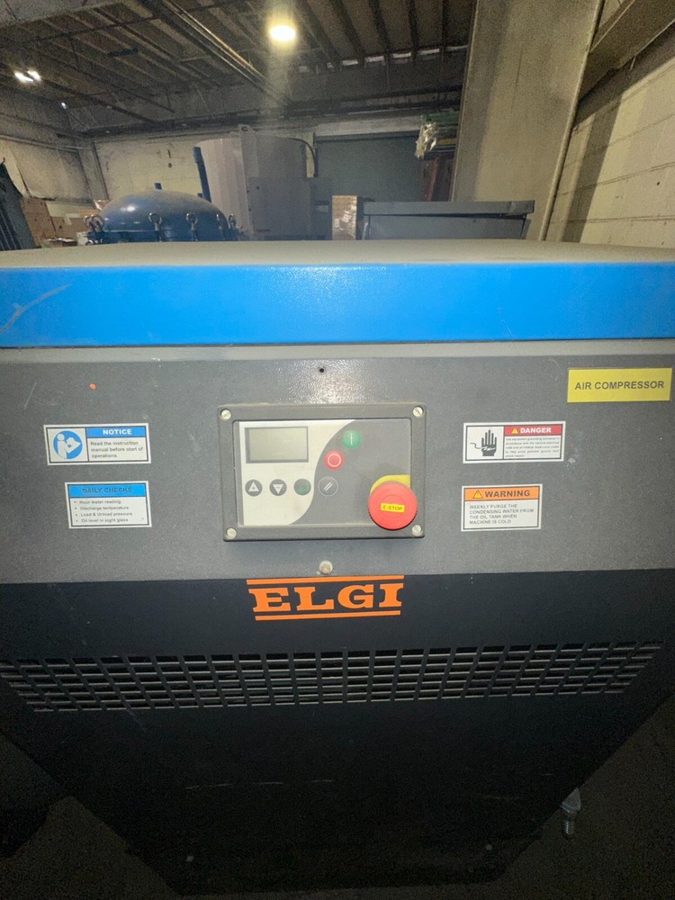 ELGI E11 EN-125 Tankless Rotary Screw Compressor 125psi