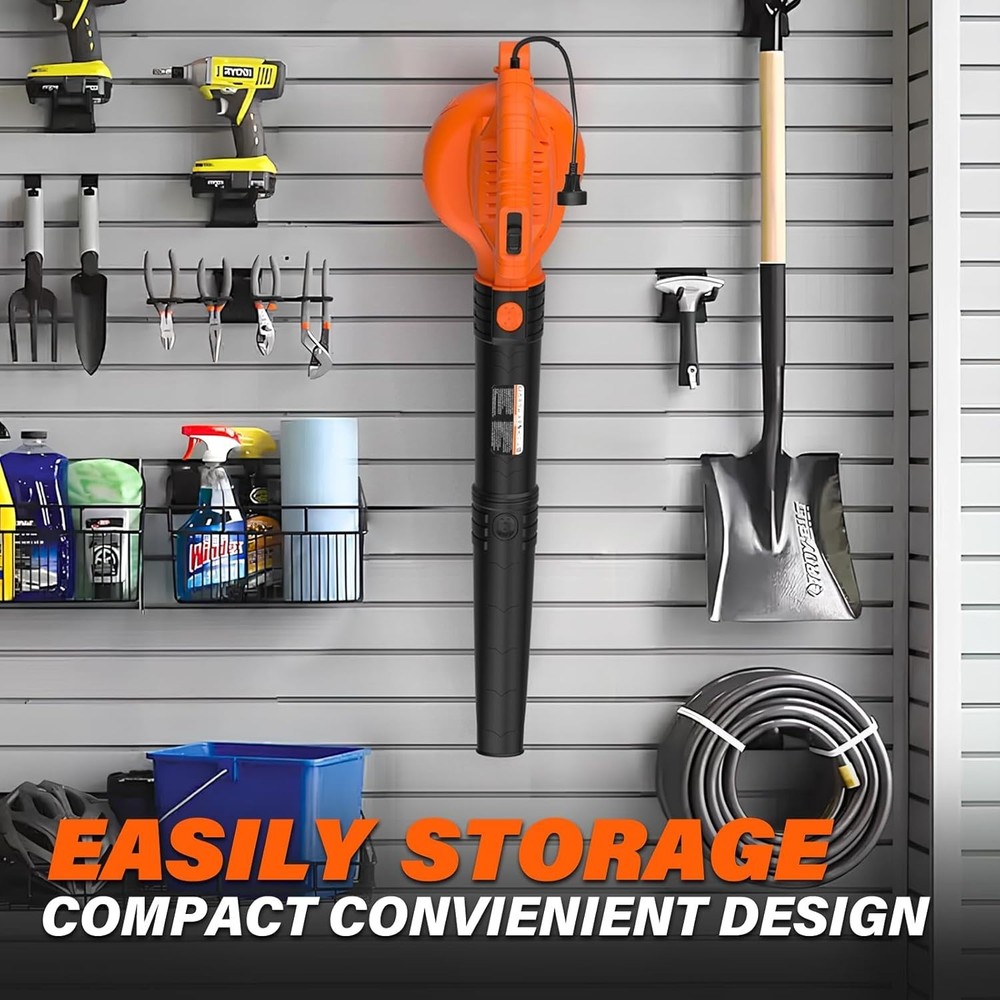 Compact Handheld Leaf Blower - 155 MPH Speed, Lightweight Design for Easy Use