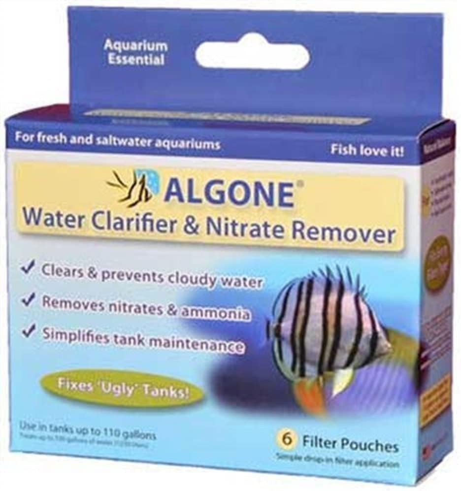 Aquarium Water Clarifier and Nitrate Remover, Large