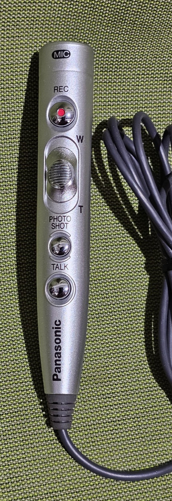 Panasonic Clip-on Wired Remote Control w Microphone N2QCBD000030