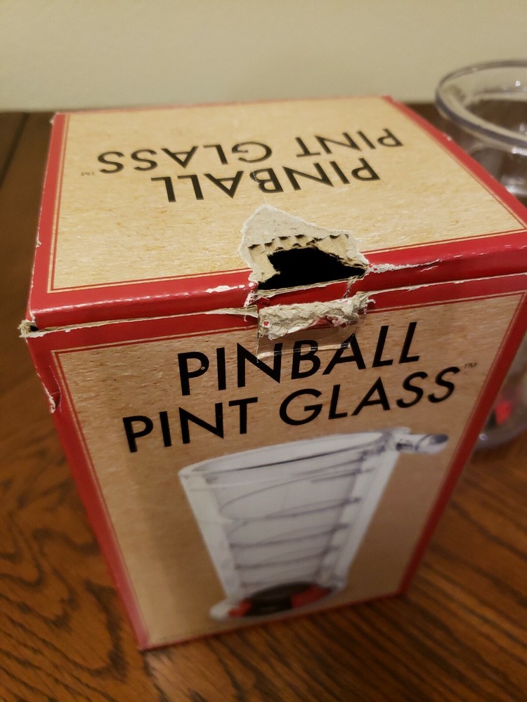 Pinball Pint Glass Mug