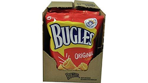Bugles Corn Snacks, Original, 3 Oz (Pack of 6)