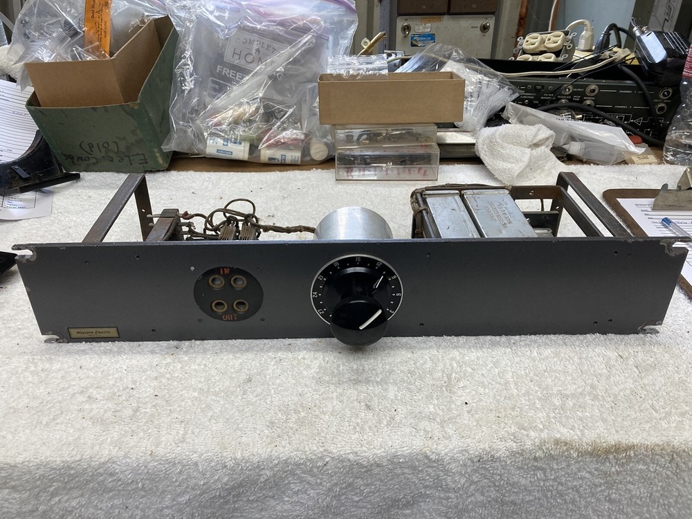 Western Electric Microphone EQ Attenuator Panel