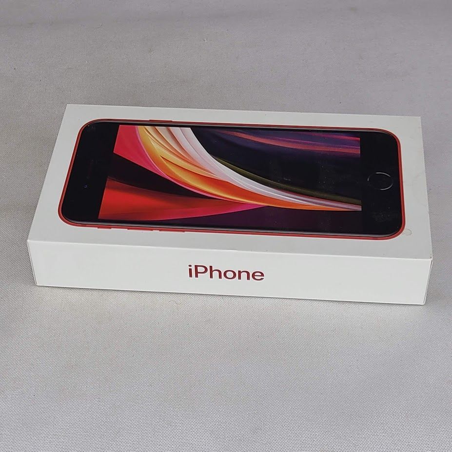 EMPTY BOX ONLY Apple iPhone SE 2020 Red 128GB Replacement Retail Box No Device