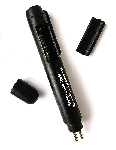 Brake Fluid Tester with 5 LED Indicators Auto Brake Diagnostic Testing Tool