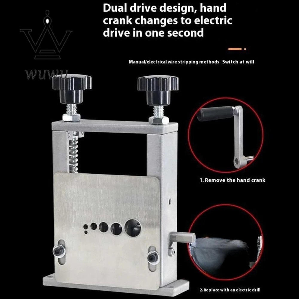 Multihole Wire Stripping Machine Manual Modes for Copper Cable Wire Stripper
