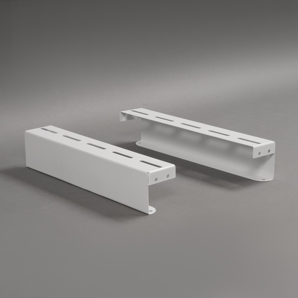 White Overhead Garage Ceiling Storage Racks Bin Organization System Heavy Duty