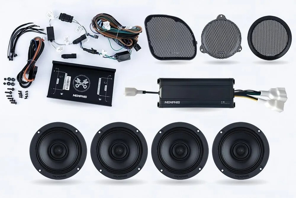 Memphis MXAHDPRO4 4-Speaker Audio System Upgrade Kit