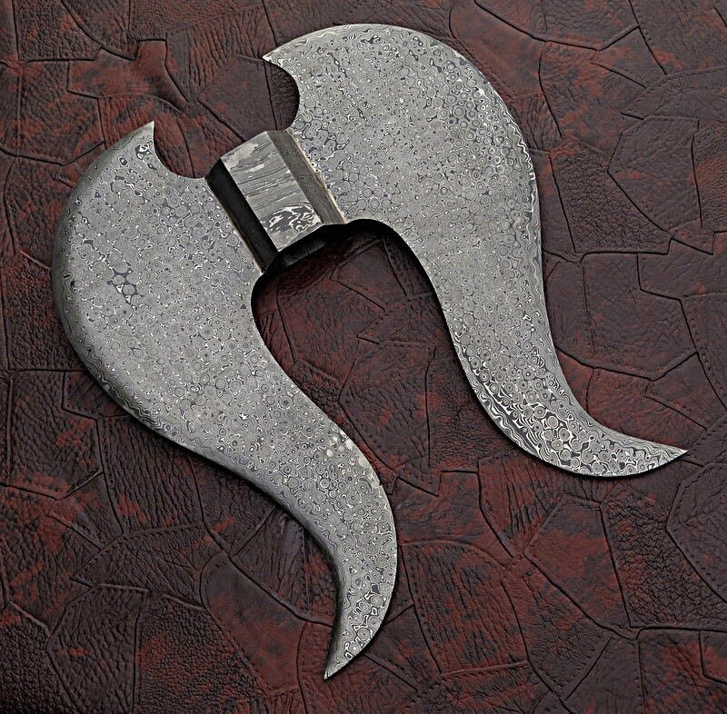 Handmade Damascus Steel Axe Blade