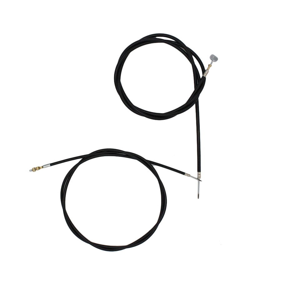 Black Universal Motorcycle Cable Kit Brake Cable+Clutch Cable+Throttle Cable Set