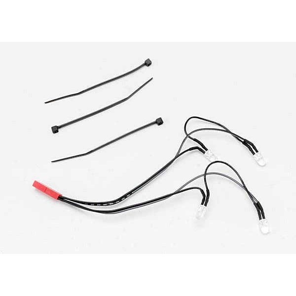 Traxxas Summit Front Harness with 4 Clear LED Lights - 5689