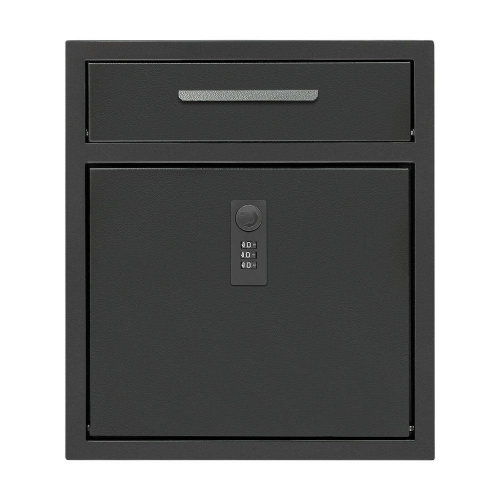 Wall Mount Locking Mailbox Outdoor Drop Box Mail Letter Post Box 10.5x4.7x12??