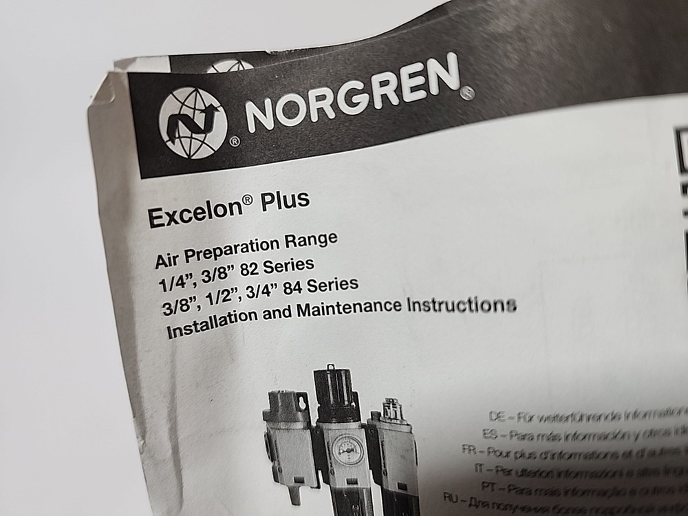 NORGREN HF84C-3AN-AD0 FILTER Air Prep Excelon Plus