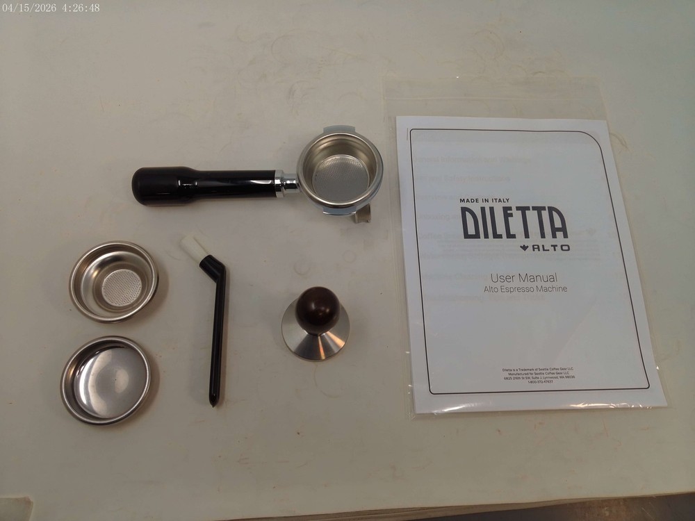 Diletta Alto Espresso Machine (White) - Used