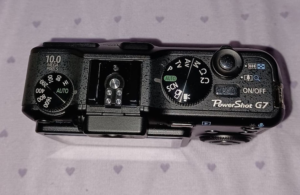 Canon PowerShot G7 Digital Camera Tested Good Condition Compact Camera