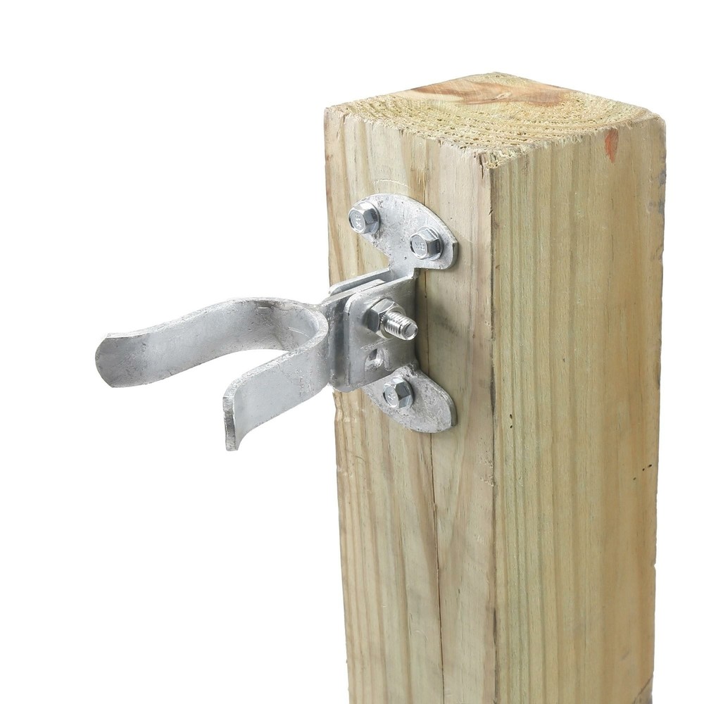 Gate Fork Latch - 1 3/8" Wall Mount - Chain Link Fence. Gate Hardware