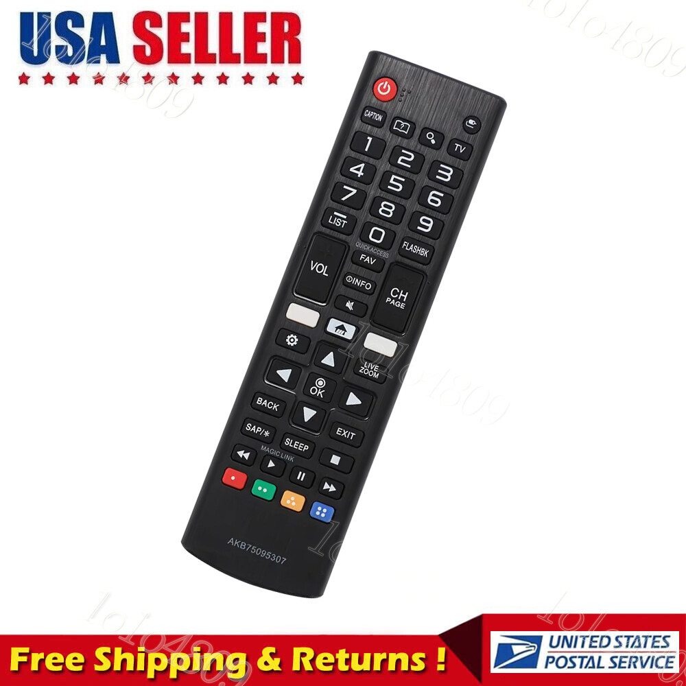 For LG Smart TV Remote AKB75095307 – Perfect Replacement For Lost Controller