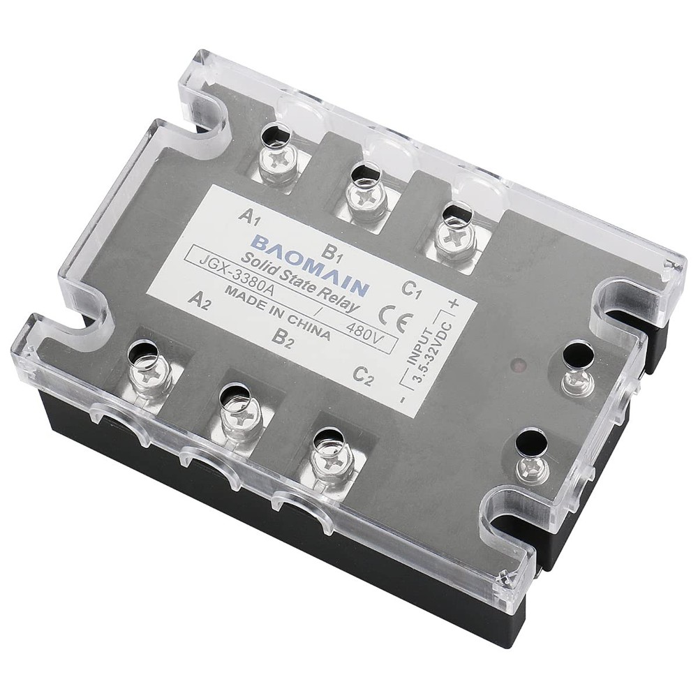 JGX3380A 3 Phase Solid State Relay 432V DC Input 480VAC 80A Output DC/AC