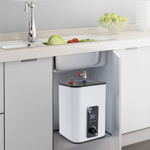 8L/ 1.76gal Electric Mini Tank Water Heater Instant Hot Water 1500W Rectangle