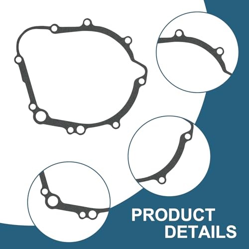 2 Pack Stator Crankcase Cover Gasket Replacement Compatible with 2006 2 Pcs