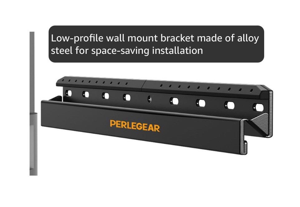 Perlegear Fixed Tv Wall Mount Studless Low Profile PGMT7 Max 100lb For 24-55” TV
