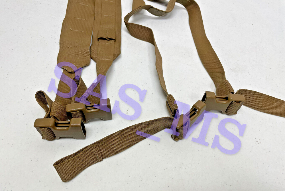 5X USMC COYOTE CHEST RIG TACTICAL ASSAULT PANEL HARNESS ASSEMBLY SHOULDER STRAP