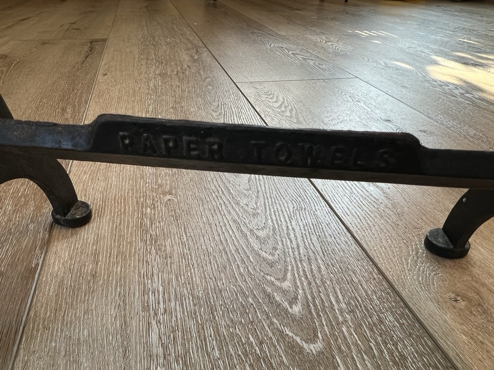 Wrought Iron Paper Towel Holder